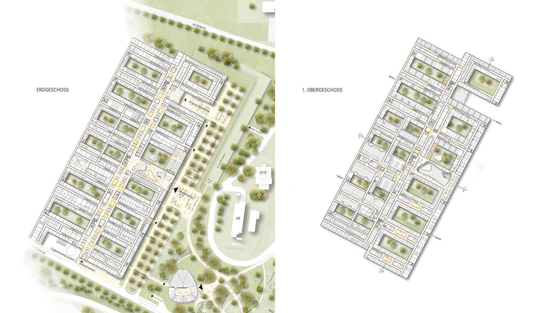 UKW Würzburg Kopfkliniken und ZFMK