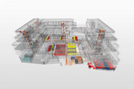 LLZ Tübingen BIM Modell