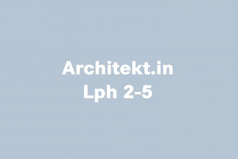 Architekt.in Lph 2-5